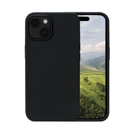 dbramante1928 Nuuk - Carcasa de Plástico Reciclado para iPhone 15 Plus, Antigolpes, Protección Cámara y Pantalla, Negro