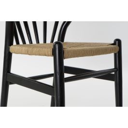DKD Home Decor Silla Horeca Negro 47 x 80 x 57 cm