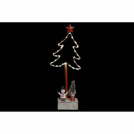 Árbol de Navidad DKD Home Decor Metal LED (15 x 7 x 38 cm)