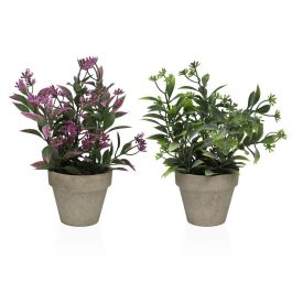 Planta Decorativa Versa Hierro Textil Plástico 11 x 26 cm