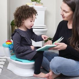 BABY EINSTEIN Orinal y Reductor de WC 2 en 1, Innovador sistema de entrenamiento para ir al baño, Enrasado con música