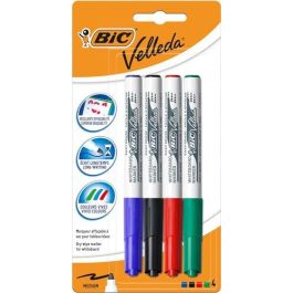 Marcador Pizarra Bic Velleda 1741 Medium Conico Bolsa De 4 25 unidades Precio: 183.98999971. SKU: B1743CZQTD
