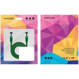Nano Cable 10.20.2000-GR Cable de Red RJ45 SSTP Cat.8.1 LSZH AWG26 2GHz 40Gbps 50cm Verde