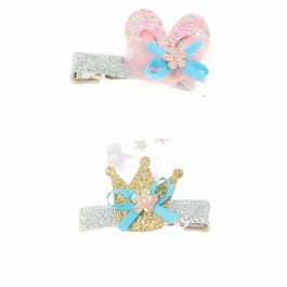 Inca Pinzas de Pelo para Niñas Lote 2 piezas. Accesorios para el cabello con Zapatitos y Corona, Brillantina, en Caja de Regalo. Precio: 6.50000021. SKU: B1644SJG4A