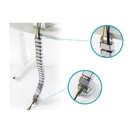 ASSMANN Electronic DA-90506 Bandeja Portacables Curva 130m ABS Metal Plata