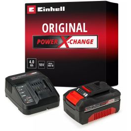 Einhell 4512042 Starter Kit Power X-Change 18V 4.0 Ah Ión Litio con Cargador para Herramientas Eléctricas