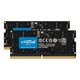 Crucial CT2K16G48C40S5 Memoria RAM DDR5 32GB (2x16GB) 4800MHz CL40 SODIMM para Portátil Precio: 417.49999962. SKU: B1JWSN36ZG