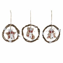 Adorno Navideño DKD Home Decor Madera (3 pcs) (14 x 1 x 18 cm) Precio: 1.49999949. SKU: B1EZY7GB2C