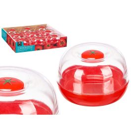 Leknes Recipiente Mantenimiento Tomate Rojo y Transparente 11x7x11 cm Precio: 66.6347. SKU: B144KBQ45E