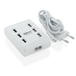AVANT CONNECT Base de Carga Multiple con 6 Puertos USB, Cargador de 6 Amperios para Múltiples Dispositivos