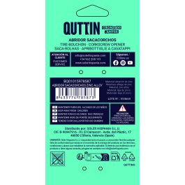 # -72- Abridor Sacacorchos Zinc Alloy Quttin (18 Unidades)