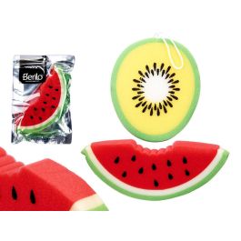 Esponja Baño Frutas Surtidos Berilo 18X3CM (24 Unidades) Precio: 27.69000058. SKU: B1476WP5KP
