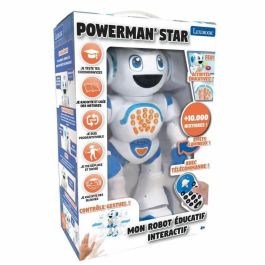 POWERMAN STAR - Robot Interactivo para Jugar y Aprender con control por gestos y mando a distancia - LEXIBOOK