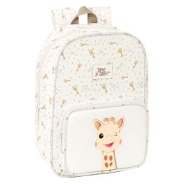 Safta Mochila Infantil Sophie la Girafe Reciclada Repelente Agua Honey 20x28x8 cm +3 Años