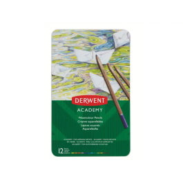 Lapices Derwent Academy Caja Metalica De 12 Piezas Acuarelables Precio: 12.50000059. SKU: S8403979