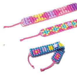 Ravensburger Telar para Crear Pulseras con Perlas Brillantes, Diseños de Flores y Corazones - Juguete Niñas 5+ Años Fácil Uso
