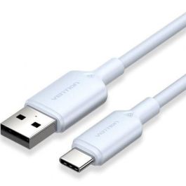 Vention CTQLF Cable USB 2.0 Tipo-C a USB-A, Carga Rápida 60W y Transferencia Datos 480Mbps, 1 metro, Azul Precio: 5.50000055. SKU: B19TKLR3F3