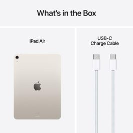 Apple iPad Air 11 M3 Wi-Fi 256GB Polarstern 7.Gen - iPadOS 18 Liquid Retina
