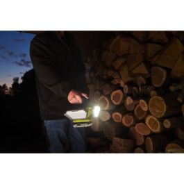 Ryobi RYO4892210239747 Foco LED 360° 18V con 4 paneles de luz y 3 intensidades: 3.500 / 2.000 / 1.000 / 500 lúmenes