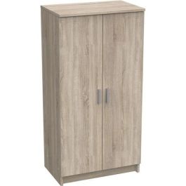 Dmora Zapatero moderno roble cepillado/blanco perla, 2 puertas, 6 estantes, 21 pares de zapatos - L 54,6 x P 35,3 x H 108,4 cm Precio: 118.68999989. SKU: B1HNXS588S