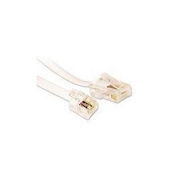 MicroConnect MPK453 Cable RJ11 a RJ45 3m Blanco para Conexión de Teléfono/Módem a Red, Conectores Macho/Macho Precio: 2.50000036. SKU: B1JFTBZWW6