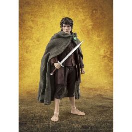 TAMASHII NATIONS Figura S.H. Figuarts Frodo Baggins & Gollum, La Comunidad del Anillo, El Señor de los Anillos, 12-5cm, con accesorios