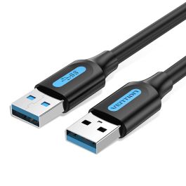 Cable USB Vention CONBI Negro 3 m (1 unidad) Precio: 5.50000055. SKU: B1BXMG7RB8