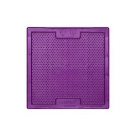 Lickimat Classic Soother Perro Morado | Alfombrilla Lamer Recreativa y Antiestrés para Reducir Ansiedad y Aburrimiento | Comida Húmeda