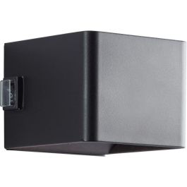 Aplique magnético de exterior - ISEO - BRILLIANT - Recargable - Negro - LED - Sensor - 4W - 300lm - 3000K - USB Precio: 32.49999984. SKU: B124MDJVM2