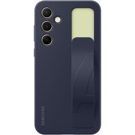 Samsung Standing Grip Case para Galaxy A55 5G - Funda de Soporte Resistente a Golpes y Arañazos, Color Negro
