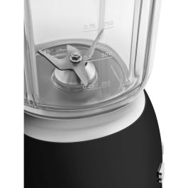 Smeg BLF03BLEU Batidora de Vaso de Cristal Negra