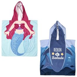 Jet Lag Toalla-Poncho Infantil 58X57 Poliéster