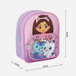 Mochila infantil gabby´s dollhouse 25.0 x 30.0 x 1.2 cm