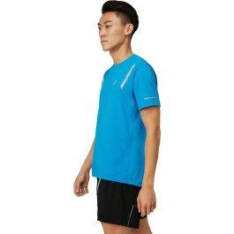 Camiseta de Manga Corta Hombre Asics 2011C017-400 Azul cielo