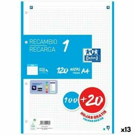 Bloc de Notas Oxford Agujero x 4 90 g/m² (13 Unidades) Precio: 60.5. SKU: B12FW6KFV9