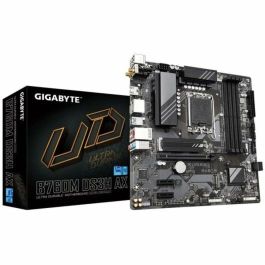 Gigabyte B760M DS3H AX Placa Base mATX LGA 1700 DDR5 Wi-Fi 6E 2.5GbE para Intel Core 14ª Gen
