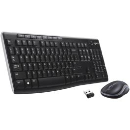 Logitech MK270 Combo Inalámbrico: Teclado QWERTZ Suizo y Ratón Óptico - Negro, Resistente a Derrames Precio: 64.49999985. SKU: B12Y6AEET4