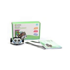 Microbit Robot Coche Cutebot Smart Kit para micro:bit con Sensores de Ultrasonidos, Sigue-líneas y Motores de Alta Velocidad