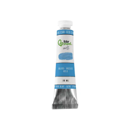 Liderpapel Pintura al Óleo Tubo de Aluminio 20 ml Azul Cian