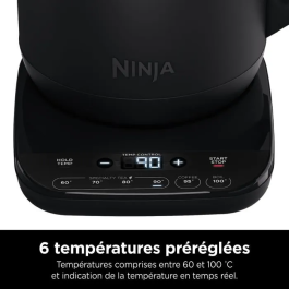 Ninja Hervidor de agua KT200EU, 3000 W, 0.7 L, Negro