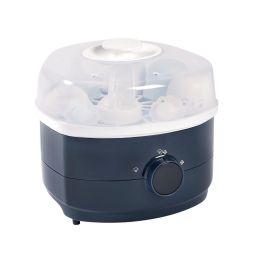 Beaba Steril 'n' dry BEA1728518839945 - Secador y Esterilizador 2 en 1 para Biberones y Accesorios - Azul Noche