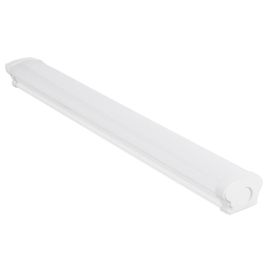 HO-FSB-18-CW Equipo Estanco LED 18W, 2399 Lúmenes, 130Lm/W. Pantalla Industrial IP65 IK08, 30.000h Vida Útil, Difusor Opal.
