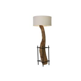 Lámpara de Techo Home ESPRIT Hierro madera de teca 65 x 65 x 50 cm Lámpara de Techo Home ESPRIT Hierro madera de teca 65 x 65 x 50 cm
