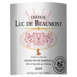 CHâteau Luc de Beaumont 2019 Blaye Côtes de Burdeos - Burdeos Wine Wine