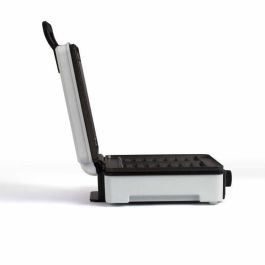 Livoo DOP206 Gofrera con termostato regulable, 1200W, 2 gofres, antiadherente, superficie 14,5x17,5 cm, indicadores luminosos