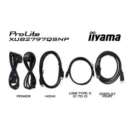 iiyama ProLite XUB2797QSNP-B1 pantalla para PC 68,6 cm (27") 2560 x 1440 Pixeles Wide Quad HD LED Negro