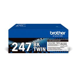 Brother TN247BK Tóner Negro Compatible con DCP-L3510CDW, HL-L3270CDW, MFC-L3710CW Pack 2 Unidades Negro 3000 Páginas Precio: 185.95000006. SKU: S7176055