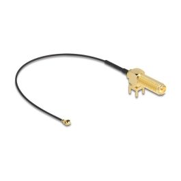 DeLOCK Cable de Antena RP-SMA Macho a I-PEX MHF I Macho, 90°, 15cm, PCB, 50 Ω, 2.4 GHz, Negro Precio: 7.2237. SKU: B15G3YPVVP