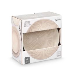 Plato Hondo 20,5 Cm Grabado Gris Vessia (24 Unidades) Plato Hondo 20,5 Cm Grabado Gris Vessia (24 Unidades)