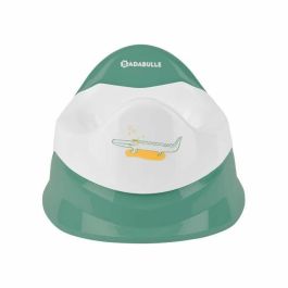 Badabulle Olla de aprendizaje con cuenco extraíble, antideslizante, asiento ergonómico y respaldo. Ideal para fácil limpieza.